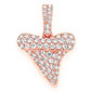 0.60CTW Single Shark Tooth Pendant  customdiamjewel   