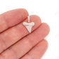 0.60CTW Single Shark Tooth Pendant  customdiamjewel   