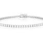 14K Gold Plated Diamond Prong Set Tennis Bracelet  customdiamjewel   