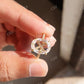 Antique Oval Portrait Cut Moissanite Engagement Ring  customdiamjewel   
