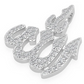 0.66CTW Diamond Arabic Allah Pendant  customdiamjewel   