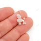 0.33CTW Cluster Diamond Poodle Pendant  customdiamjewel   