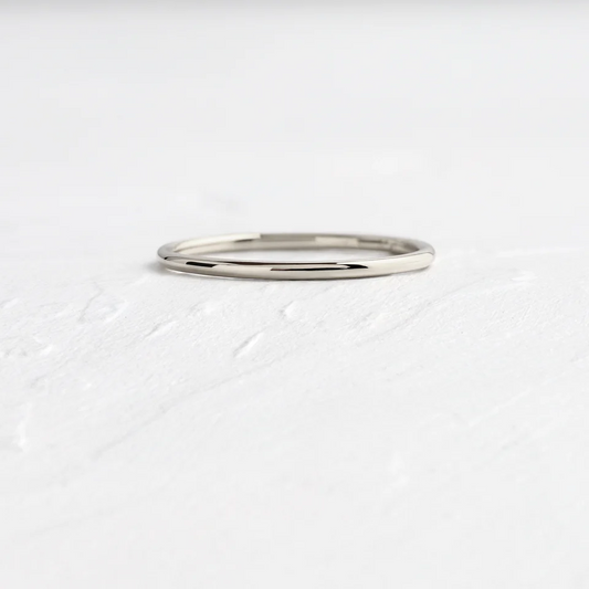 Customize Plain Wedding Band  customdiamjewel 10KT White Gold 