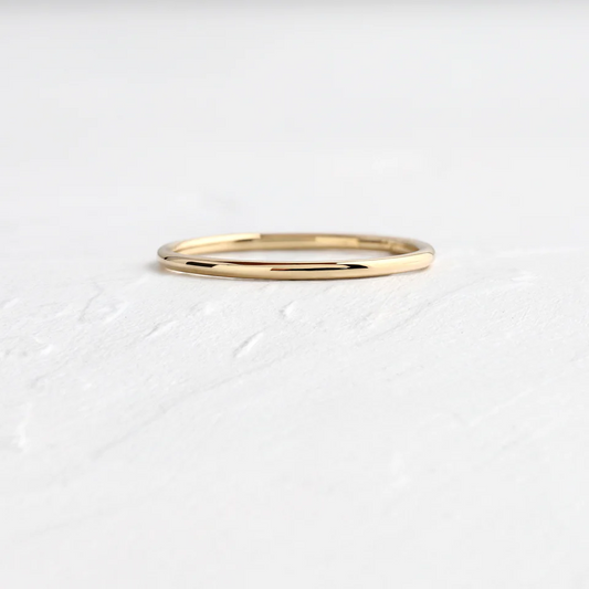 Solid Gold Full Eternity Plain Wedding Band  customdiamjewel 10KT Yellow Gold VVS-EF