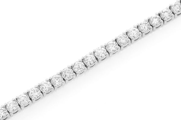 Moissanite Diamond Prong Set Tennis Bracelet  customdiamjewel   