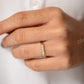 14K Gold 3 Stone Pinky Finger Diamond Wedding Ring  customdiamjewel   
