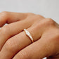 0.40CTW Baguette Cut Lab Grown Diamond Wedding Band  customdiamjewel   