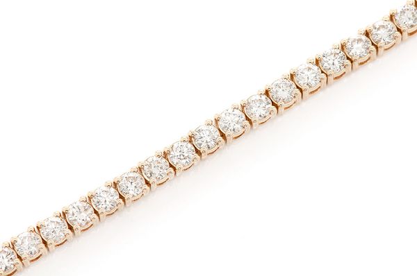Moissanite Diamond Prong Set Tennis Bracelet  customdiamjewel   