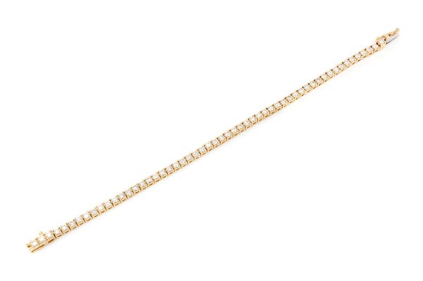 Moissanite Diamond Prong Set Tennis Bracelet  customdiamjewel   