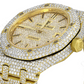Yellow Gold Hip Hop AP Diamond Watch (25.75 CTW)