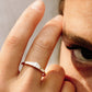 0.40CTW Baguette Cut Lab Grown Diamond Wedding Band  customdiamjewel   