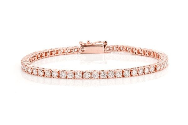 Moissanite Diamond Prong Set Tennis Bracelet  customdiamjewel   