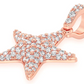 0.50CTW Starfish Diamond Pendant  customdiamjewel   