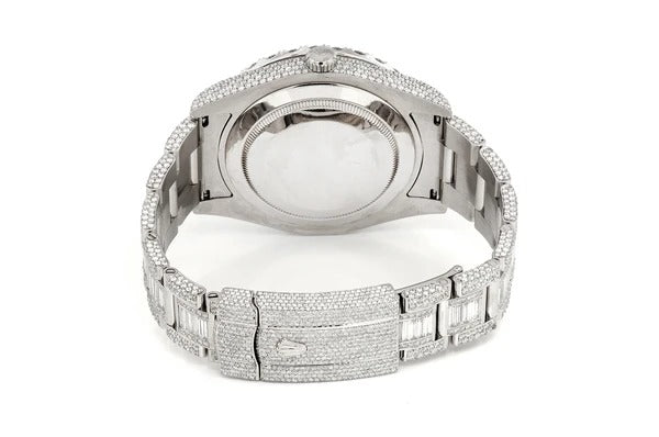 Luxury Round Cut Diamond Iced Out Watch (24.88CTW)