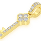 0.25CTW Cluster Key Pendant  customdiamjewel   