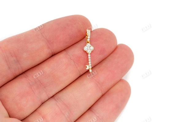 0.25CTW Cluster Key Pendant  customdiamjewel   