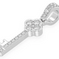 0.25CTW Cluster Key Pendant  customdiamjewel   