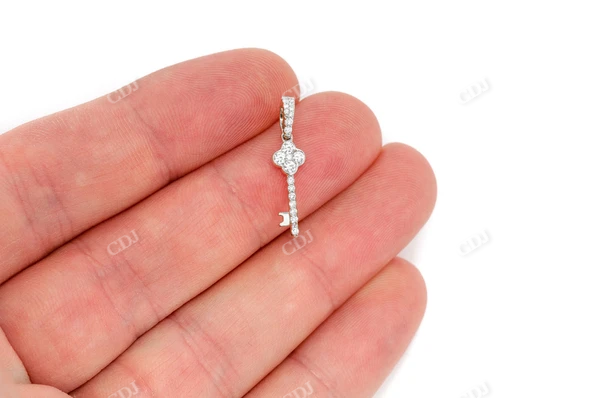 0.25CTW Cluster Key Pendant  customdiamjewel   
