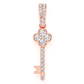 0.25CTW Cluster Key Pendant  customdiamjewel   