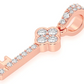 0.25CTW Cluster Key Pendant  customdiamjewel   