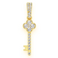 0.25CTW Cluster Key Pendant  customdiamjewel   