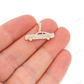 0.60CTW Muscle Car Bezel Wheels Pendant  customdiamjewel   
