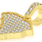0.33CTW Diamond South Carolina State Pendant  customdiamjewel   