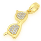 0.25CTW Diamond Sunglass Pendant  customdiamjewel   