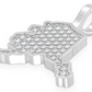 0.20CTW Diamond Alaska State Pendant  customdiamjewel   