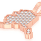 0.20CTW Diamond Alaska State Pendant  customdiamjewel   