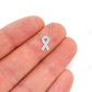 Round Diamond Awareness Ribbon Necklace Support Family  customdiamjewel   