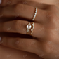 0.17CTW Gold Setting Natural Diamond Wedding Band  customdiamjewel   