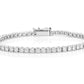 Trendy Prong Set Tennis Diamond Bracelet  customdiamjewel   