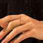 0.03CTW Round Lab Grown Diamond Knot Ring