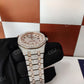 Rose White AP Stainless Steel Watch customdiamjewel