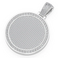 5.00CTW Round Medallion Hip Hop Pendant  customdiamjewel   