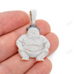 3.75CTW Sumo Wrestler Diamond Pendant  customdiamjewel   