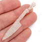 2.25CTW Diamond Chef Knife Pendant  customdiamjewel   