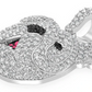 1.66CTW Cluster Diamond Bulldog Pendant  customdiamjewel   