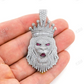 6.75CTW Diamond King Crown Lion Pendant  customdiamjewel   