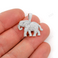 1.55CTW Diamond Elephant Pendant  customdiamjewel   