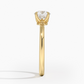 2CT Lab Grown Diamond Hand Engraved Engagement Ring  customdiamjewel   