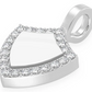 0.20CTW Engraveable Shield Diamond Pendant  customdiamjewel   