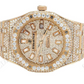 Hip Hop 18k Rose Gold Audemars Piguet diamond Watch (31.25 CTW)