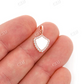 0.20CTW Engraveable Shield Diamond Pendant  customdiamjewel   