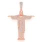 4.25CTW Christ The Redeemer Pendant  customdiamjewel   