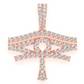 1.40CTW Diamond Eye Of Ra Pendant  customdiamjewel   