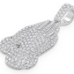 3.25CTW Prayer Hands Diamond Pendant  customdiamjewel   