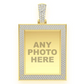3.30CTW Diamond Rectangle Picture Frame Pendant  customdiamjewel   