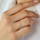 14k Gold Criss Cross Diamond Statement Wedding Ring  customdiamjewel   